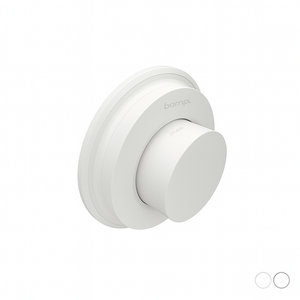 PULSANTE PNEUMATICO AD INCASSO ED ESTERNO PUSH- Bianca- BAMPI- pezzi 1