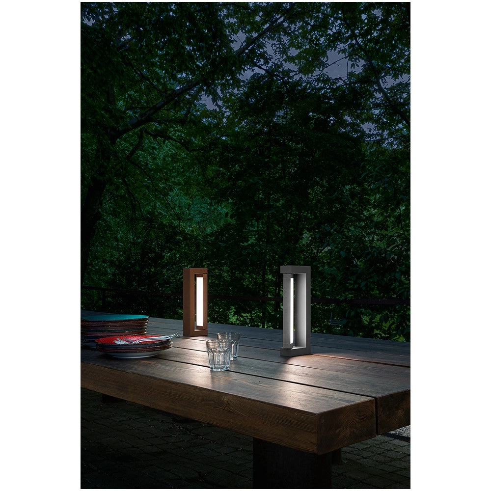 Lampada a led da esterno SWAY MOOD di Perenz H30 cm Grigio scuro