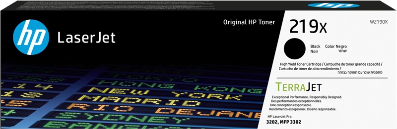 HP Cartuccia toner originale ad alta capacità LaserJet 219X nero