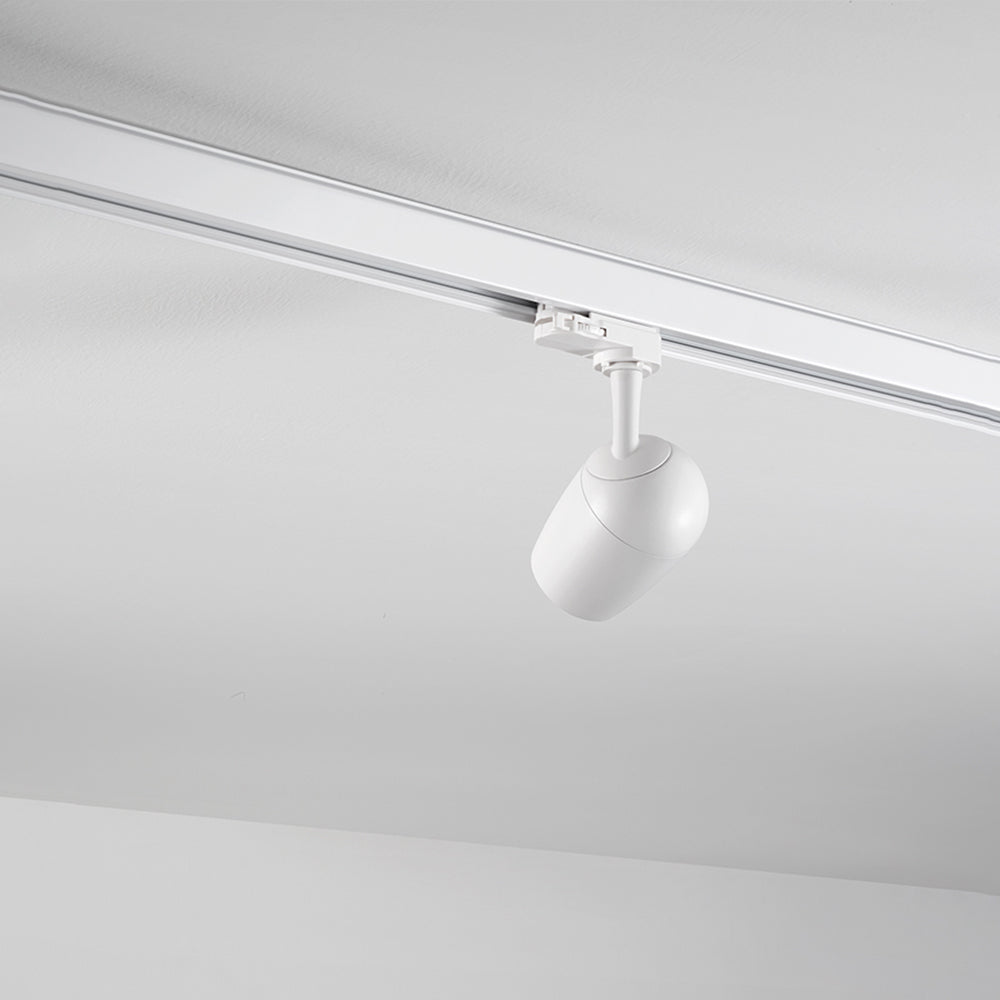 Faretto Per Binario Moderno Binario Alluminio Bianco Gu10