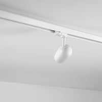 Faretto Per Binario Moderno Binario Alluminio Bianco Gu10