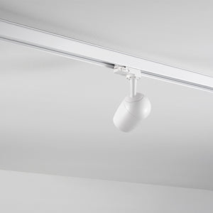 Faretto Per Binario Moderno Binario Alluminio Bianco Gu10