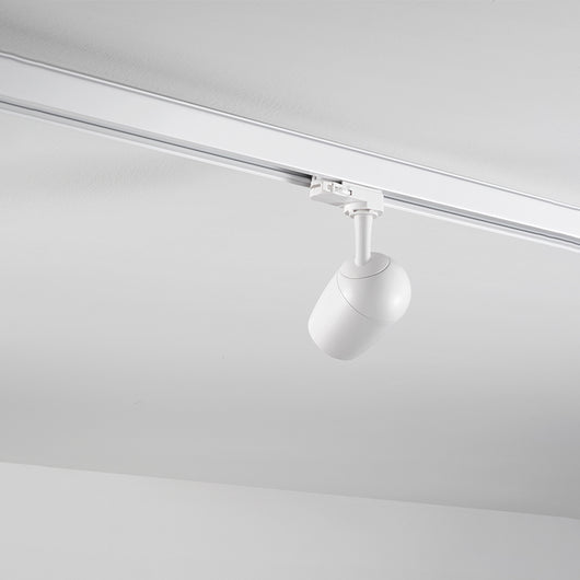 Faretto Per Binario Moderno Binario Alluminio Bianco Gu10