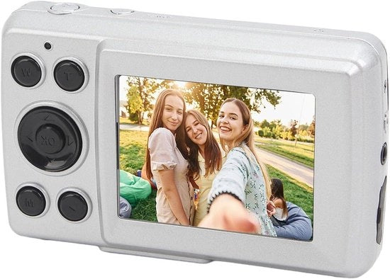 Camera Digitale HD 1080P 16x Zoom Compatta per Ragazzi Ragazze Adolescenti Studenti con Autofocus 1/4 Pollici Viti M3.