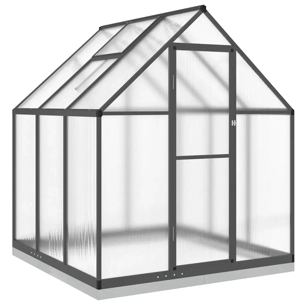 Telaio Serra con Base Antracite 169x169x202 cm in Alluminio