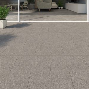 Piastrella gres porcellanato rettificata quarz antracite r10 30x60 cm *** misura 32,40 m2, confezione 1