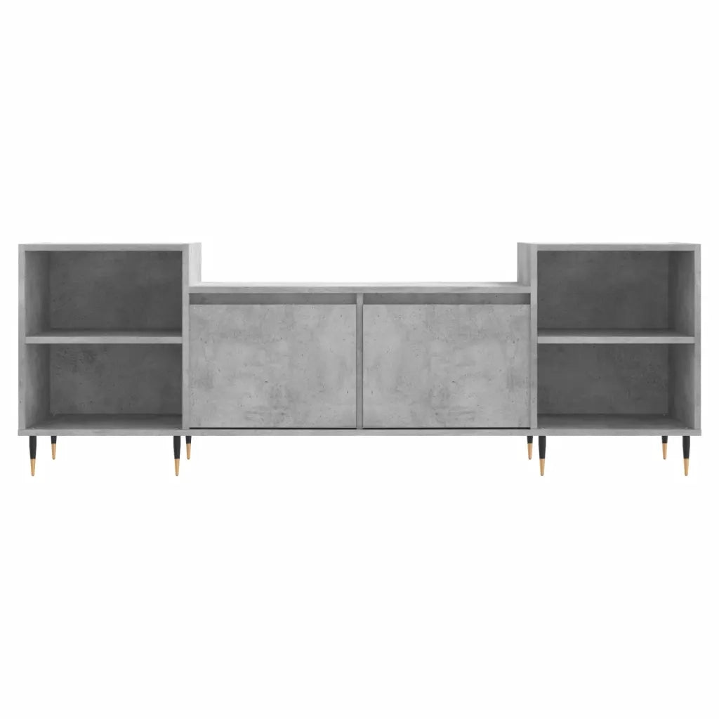 Mobile per TV-Credenza TV-Console TV Grigio Cemento 160x35x55 cm Legno Multistrato 780759