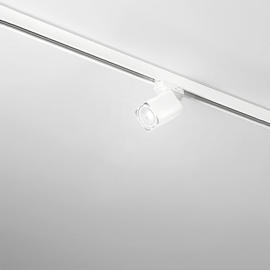 Faretto Per Binario Alluminio Bianco 1 Luce Gu10