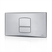 PLACCA MODELLO ITAKA DUO cromo Satinata KARIBA