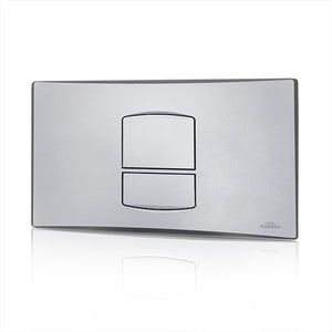 PLACCA MODELLO ITAKA DUO cromo Satinata KARIBA