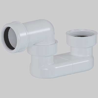 SIFONE RIBASSATO PER PIATTO DOCCIA O VASCA ORIENTABILE  11/2 x 40 - 1 pezzi - Idroweb