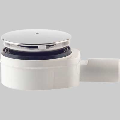 PILETTA SIFONATA PER PIATTO DOCCIA CON FORO 90 RIBASSATA USC.40 - 1 pezzi - Idroweb