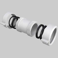 RACCORDO DI GIUNZIONE FEMMINA/FEMMINA CON 2 GHIERE E GUARNIZIONE 40 x 40 - 1 pezzi - Idroweb