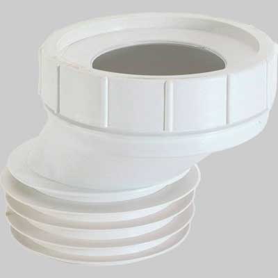 PROLUNGA WC ECCENTRICA RIGIDA  Ø100/140 x H.130 mm - 1 pezzi - Idroweb