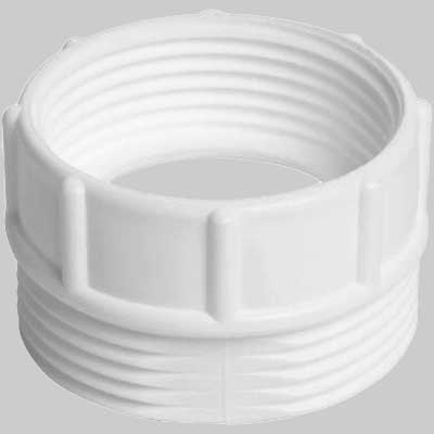 RIDUZIONE CONTRARIA MASCHIO/FEMMINA IN PP M 11/2 x F 11/4 M 11/2 x F 11/4 - 1 pezzi - Idroweb