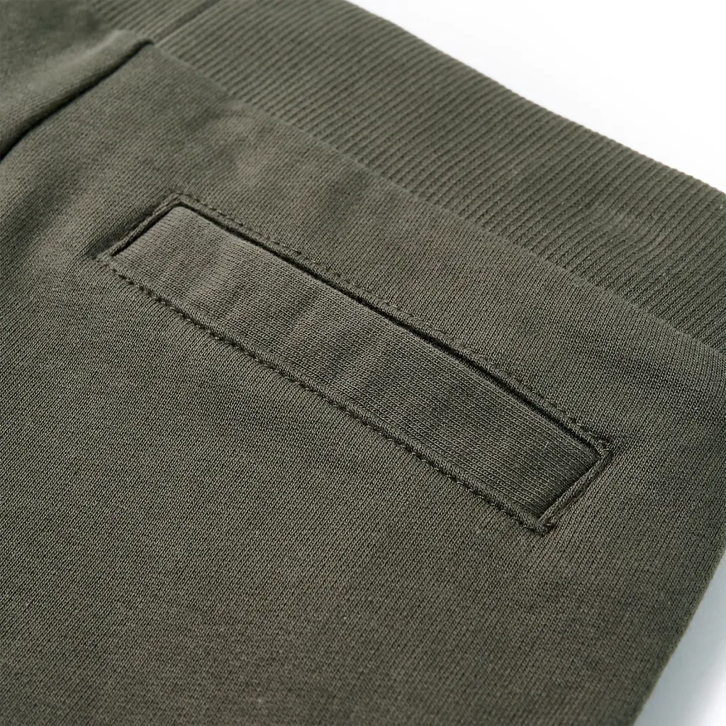 Pantaloncini per Bambini con Coulisse Cachi Scuro 140 CFW3201039