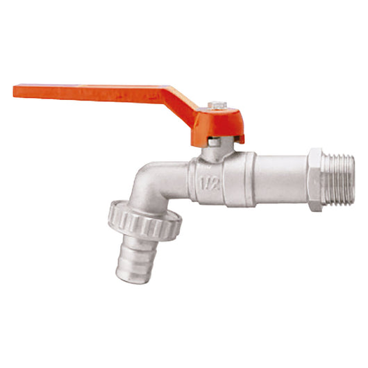 RUBINETTO PORTAGOMMA A SFERA 1/2  - IDROTRADE