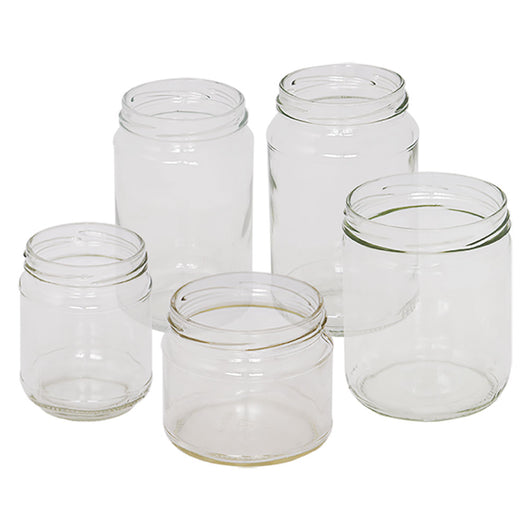 VASO VETRO 'BOCCACCIO' PER ALIMENTI TIPO 'STD' 425 ml - imbocc. Ø 82 mm- 20 pezzi  - Senza Marca