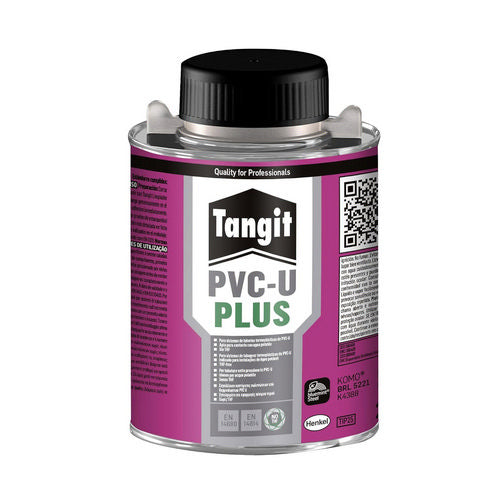 COLLA TANGIT IN BARATTOLO HENKEL PVC-U PLUS THF FREE- 500 gr con pennello- HENKE- pezzi 1