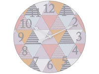 OROLOGIO MURO TRIANGOLI- - ø cm.30 - 1 pezzi XTRA
