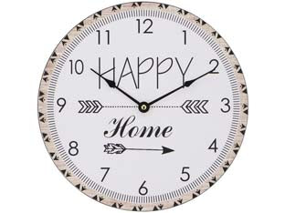 OROLOGIO MURO HAPPY HOME- - ø cm.30 - 1 pezzi XTRA