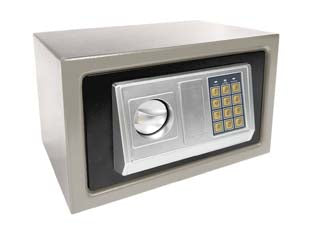 CASSAFORTE DA HOTEL CON COMBINAZIONE ELETTRONICA- - mm.310x200x200h. - 1 pezzi QUALITY