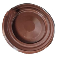 ROSONE VERNICIATO ø cm  13 - marrone  - EUROPROFIL