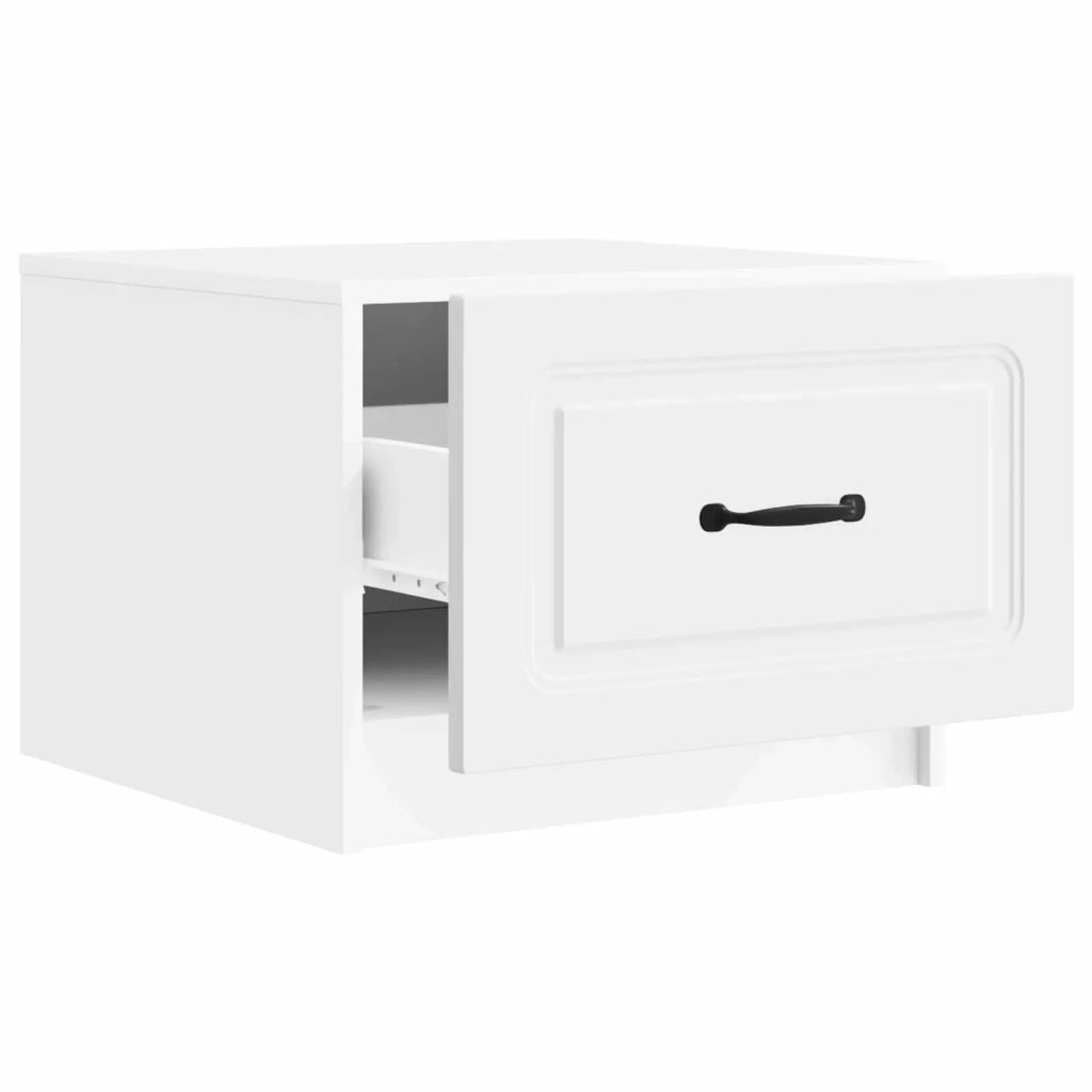 Tavolino da salotto Bianco 49 x 50 x 37 cm Legno ingegnerizzato 895885