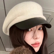 Baret da donna, stile e versatile, protettivo per il viso, petto da baseball.