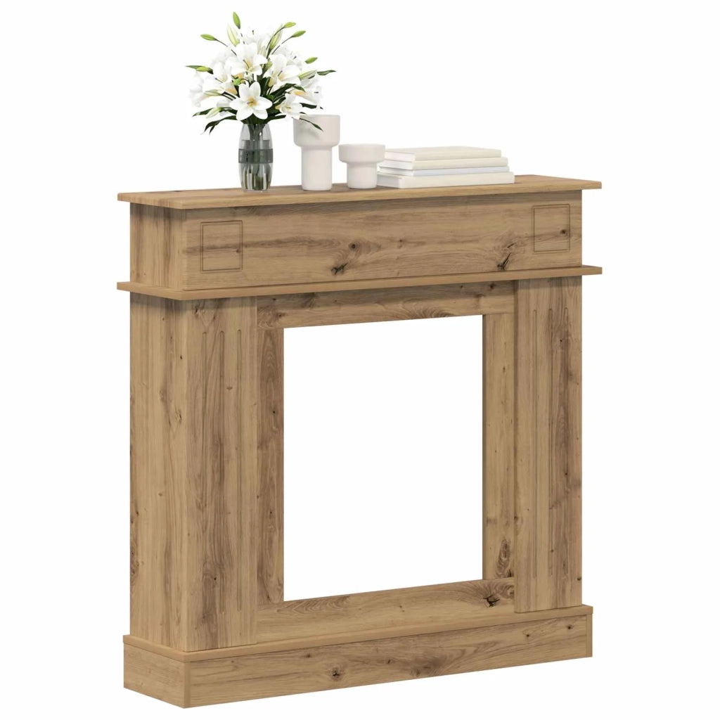 Cornice per camino Rovere Artigianale 102 x 26 x 100 cm 8006650