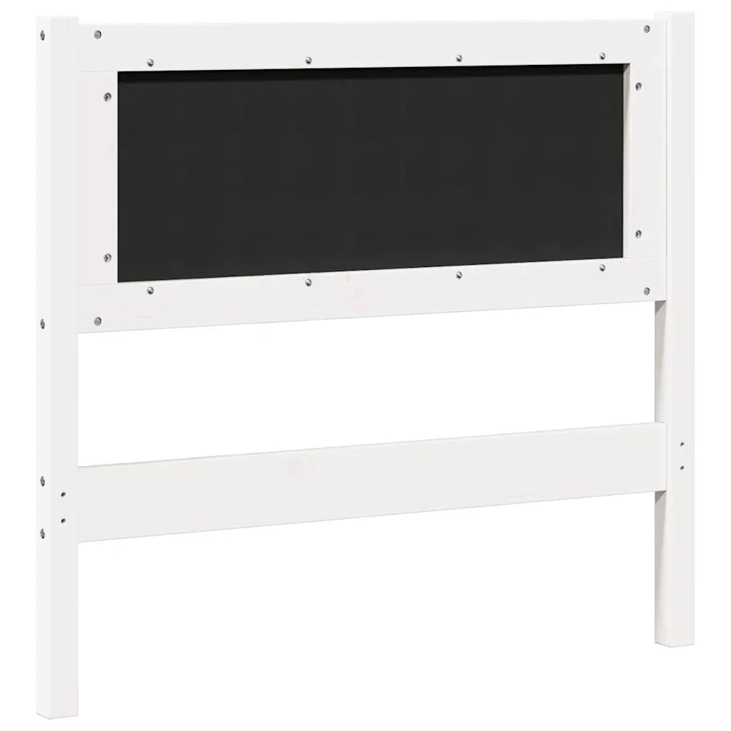 Testiera | Testata Altro Bianco 90 cm Legno di pino massello