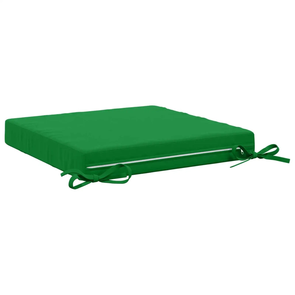 Cuscini per Sedia in 4 Pezzi SOEST 4 pz 100% Poliestere Verde 944402