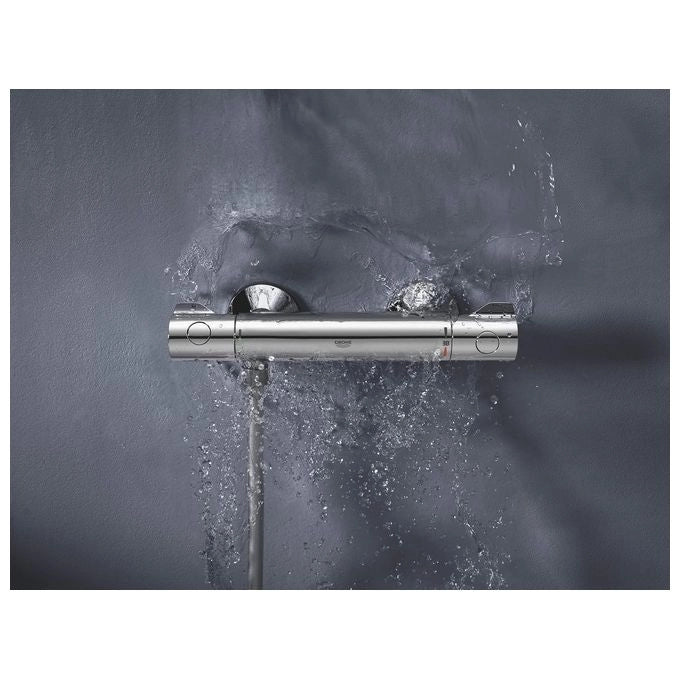 GROHE 34558000 Grohtherm 800 Miscelatore Termostatico per Doccia Tecnologia TurboStat Finitura Cromata StarLight colore Cromo