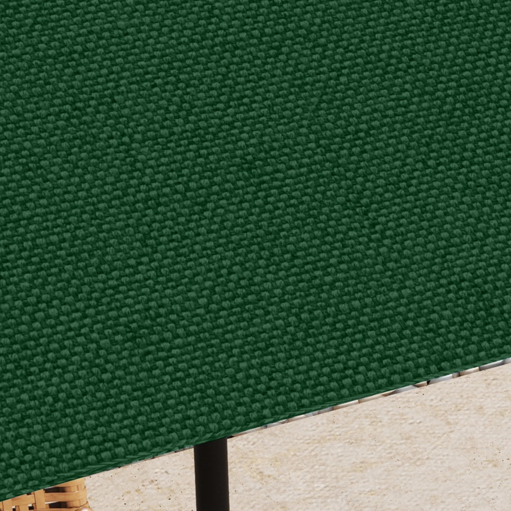 Tetto per Gazebo da Giardino 3x3m ¨C zephmum ¨C Poliestere Verde