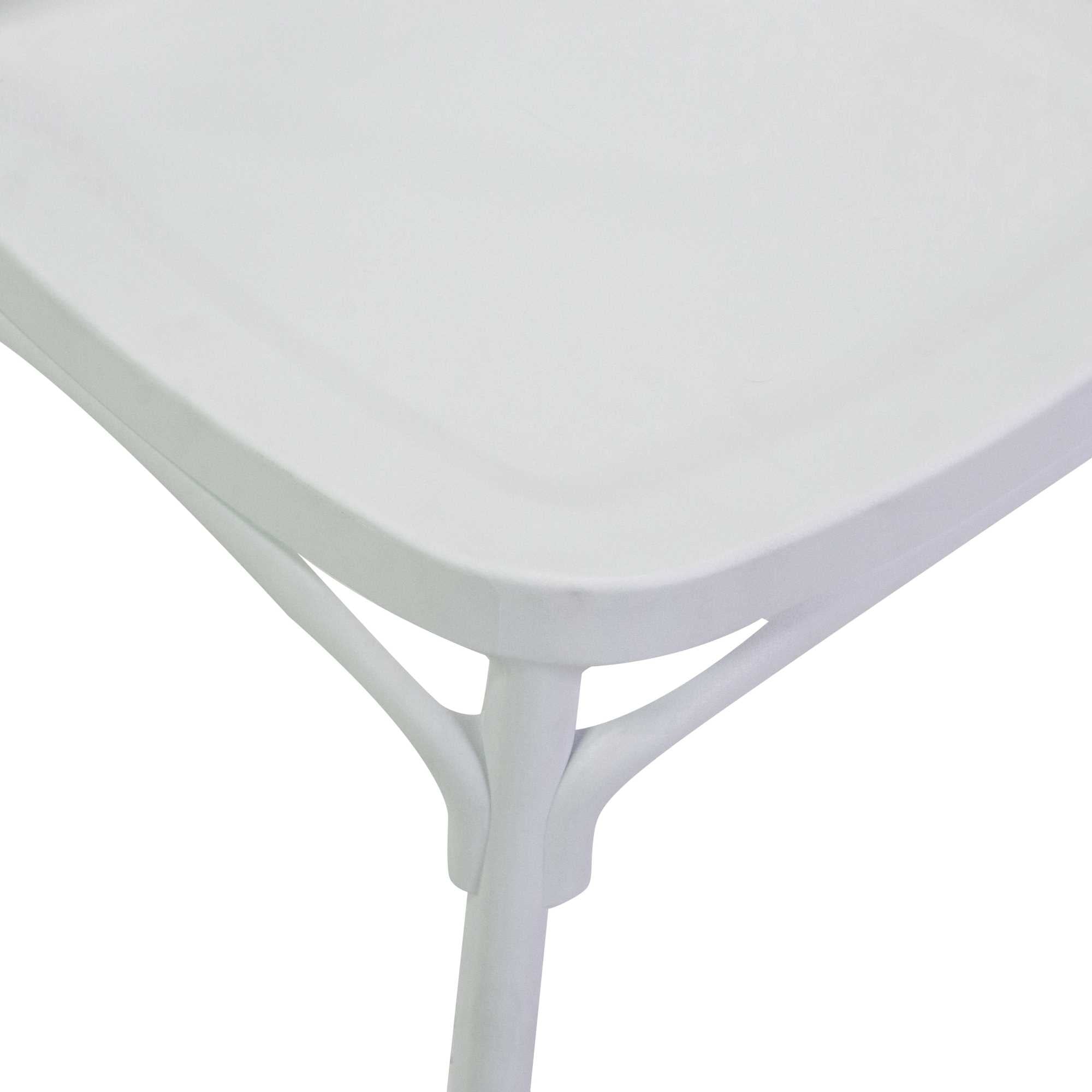 Sedia 47x51xh90 cm in Plastica Cross Bianco