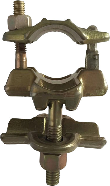 GIUNTO A FUSIONE ORTOGONALE PER PONTEGGI con 2 bulloni e 2 perni