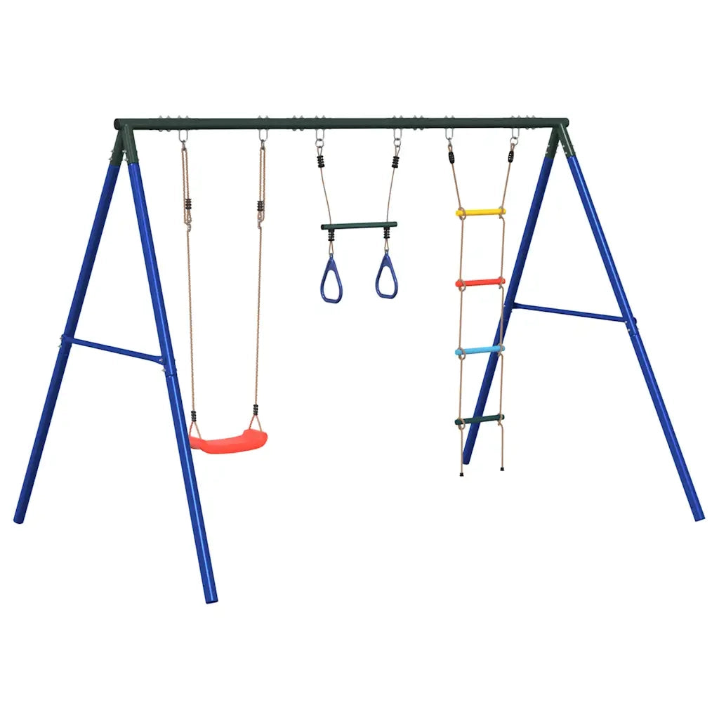 Set Gioco da Esterno con Altalena,Trapezio e Scala