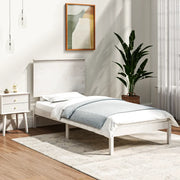 Giroletto Bianco in Legno Massello 90x190 cm 3FT Single cod mxl 64031