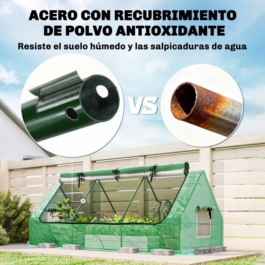 Serra da Giardino ¨C zephmum ¨C Verde 240x90x90 cm