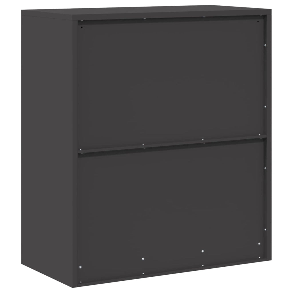 Armadio Nero 80 x 40 x 90 cm Acciaio CFW9707182