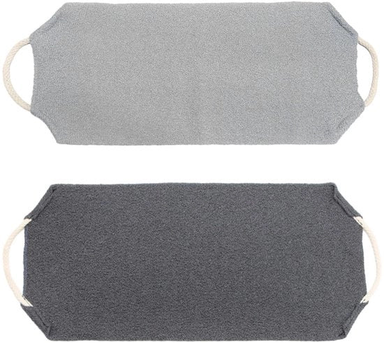 Set di asciugamani per doccia da 2 pezzi - rapido asciugamento - idoneo per la pelle - duraturo - flessibile - 46x20 cm - asciugamani per doccia