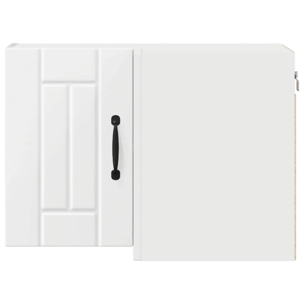 Mobile da cucina moderno ed elegante con pratico spazio contenitivo 57 x 57 x 40 cm legno composito bianco 02_0053974