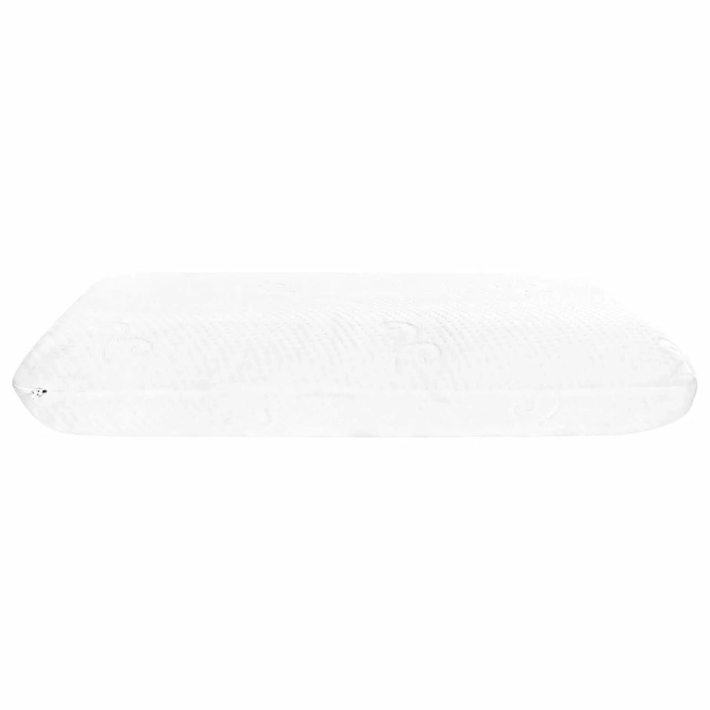 Cuscino da Letto Bianco 74 x 39 x 13 cm Schiuma Memory in Gel CFW1131601