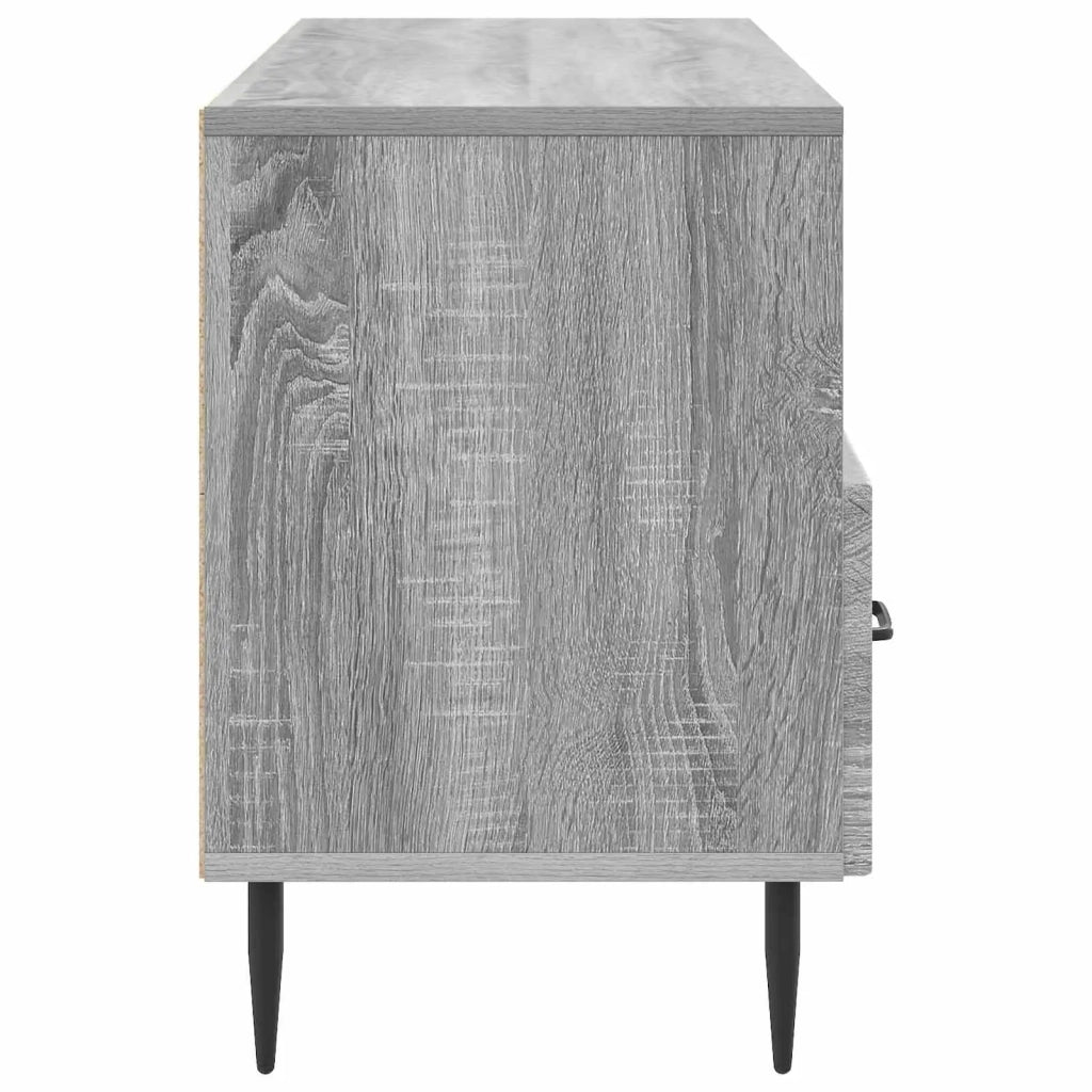 Mobile TV Grigio Sonoma 102 x 34,5 x 50 cm Legno ingegnerizzato 894911