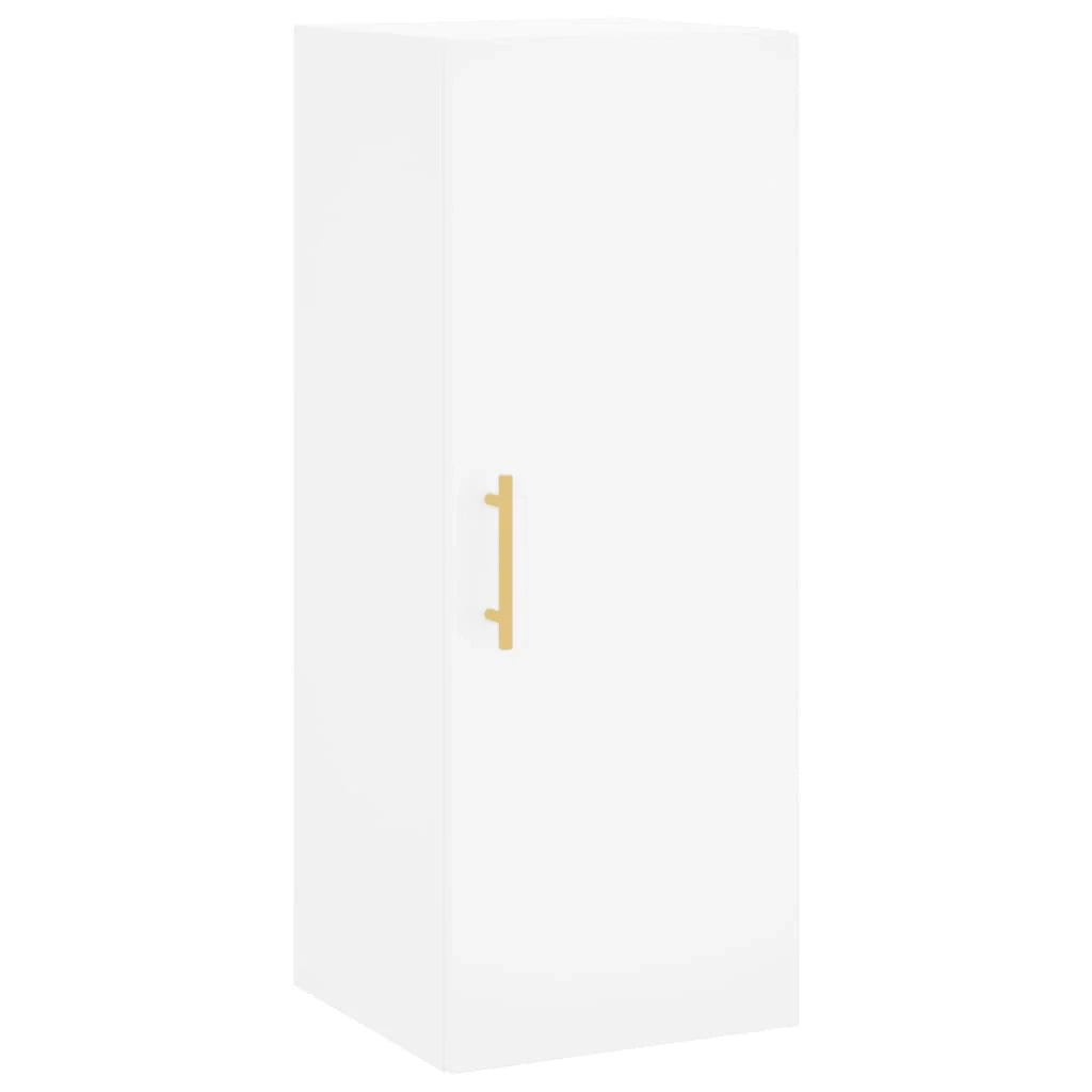 Buffet credenza cassettiera mobiletto mobile contenitore organizer cucina soggiorno salotto alto 34,5 x 34 x 180 cm legno ingegnerizzato bianco 02_0032328