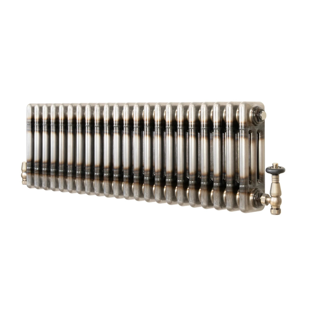 Radiatore 3 Colonne Orizzontale Metallo Grezzo 300 x 1010 mm TRV