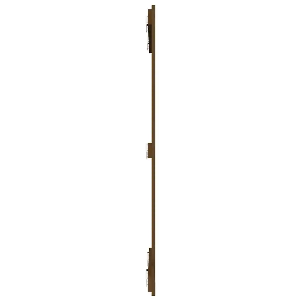 Testiera | Testata da Parete Ambra 82,5x3x110cm in Legno Massello di Pino