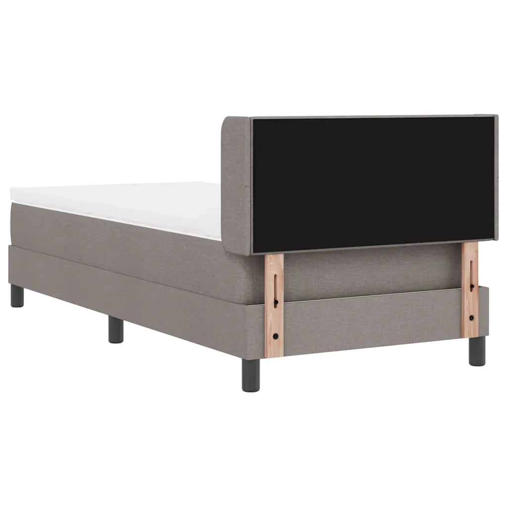 Letto a molle con testiera Talpa 190 x 90 cm Tessuto 3341080