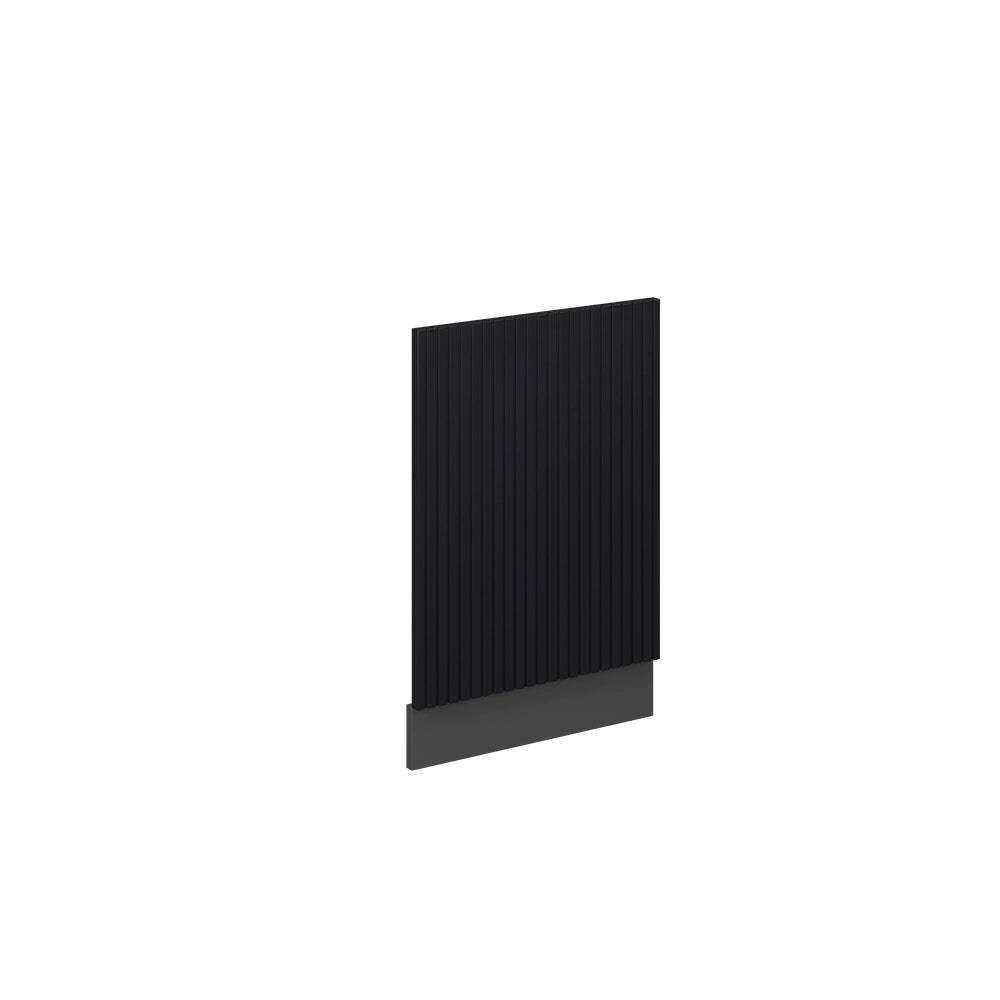 Vicco Pannello frontale Nero a righe 45 cm senza piano di lavoro