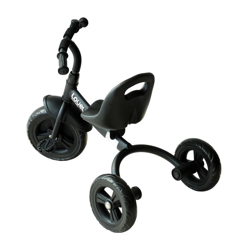 TRICICLO IN METALLO CON CAMPANELLO PARAFANGO RUOTA SPECIALE NERO
